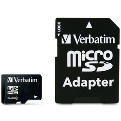 Карта памяти Verbatim microSDHC Class 4 8Gb