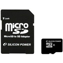 Карта памяти Silicon Power microSDHC Class 10 4Gb
