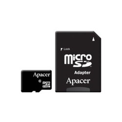 Карта памяти Apacer microSDHC Class 10 8Gb