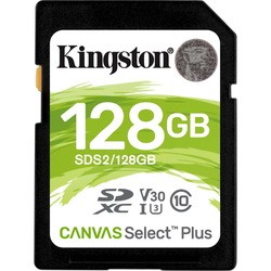 Карта памяти Kingston SDXC Canvas Select Plus 128Gb