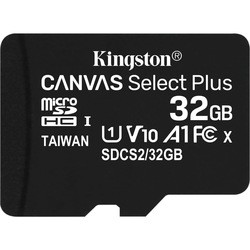 Карта памяти Kingston microSDHC Canvas Select Plus 32Gb