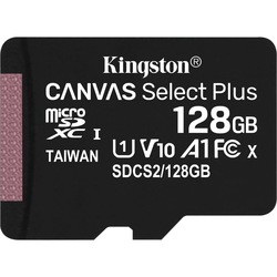 Карта памяти Kingston microSDXC Canvas Select Plus 128Gb