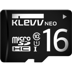Карта памяти KLEVV Neo microSDHC UHS-I U1 16Gb