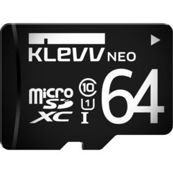 Карта памяти KLEVV Neo microSDXC UHS-I U1 64Gb