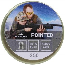 Пули и патроны BORNER Pointed 4.5 mm 0.58 g 250 pcs