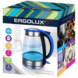 Электрочайник Ergolux ELX-KG02 (синий)
