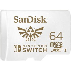 Карта памяти SanDisk microSDXC Memory Card For Nintendo Switch