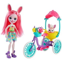 Кукла Enchantimals Bree Bunny Walk on the Bike FVD82