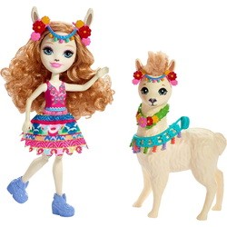 Кукла Enchantimals Lluella Llama Doll with Fleecy FRH42