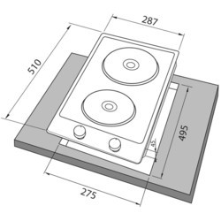 Варочная поверхность Freggia HB 302 B