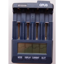 Зарядка аккумуляторных батареек Opus BT-C3100