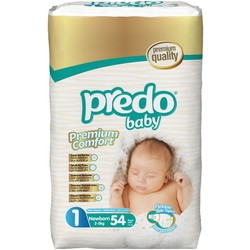 Подгузники Predo Baby Newborn 1 / 54 pcs