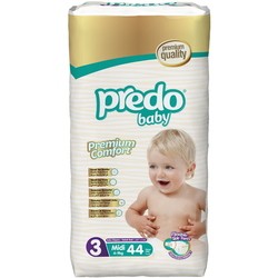 Подгузники Predo Baby Midi 3 / 44 pcs
