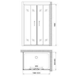 Душевая кабина Gemy Victoria S30192B-A90