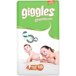 Подгузники Giggles Premium 4 / 60 pcs