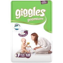 Подгузники Giggles Premium 3 / 68 pcs