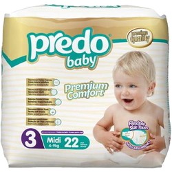 Подгузники Predo Baby Midi 3 / 22 pcs