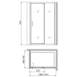 Душевая кабина Gemy Sunny Bay S28191E-A70