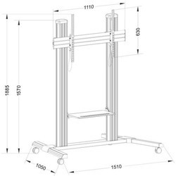 Подставка/крепление Charmount CT-FTVS-T12