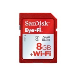 Карта памяти SanDisk Eye-Fi SDHC 8Gb