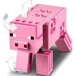 Конструктор Lego BigFig Pig with Baby Zombie 21157