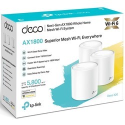 Wi-Fi адаптер TP-LINK Deco X20 (3-pack)