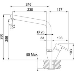 Смеситель Franke Spark