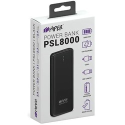 Powerbank аккумулятор Hiper PSL8000 (черный)