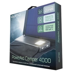 Powerbank аккумулятор Qumo PowerAid Camper 4000