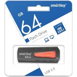 USB Flash (флешка) SmartBuy Iron USB 3.0 16Gb (белый)