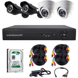 Комплект видеонаблюдения CoVi Security AHD-22WD Kit/HDD500