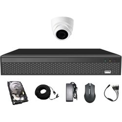 Комплект видеонаблюдения CoVi Security AHD-1D 5MP MasterKit/HDD500