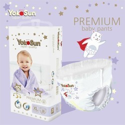 Подгузники Yokosun Premium Diapers XL