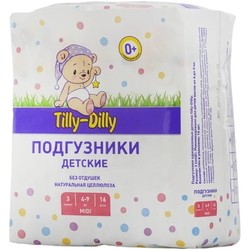 Подгузники Tilly-Dilly Diapers Midi 3 / 16 pcs