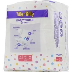 Подгузники Tilly-Dilly Diapers Midi 3 / 16 pcs