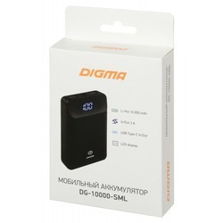 Powerbank аккумулятор Digma DG-10000-SML