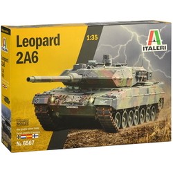 Сборная модель ITALERI Leopard 2A6 (1:35)