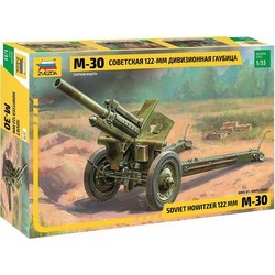 Сборная модель Zvezda Soviet Howitzer 122 mm M-30 (1:35)