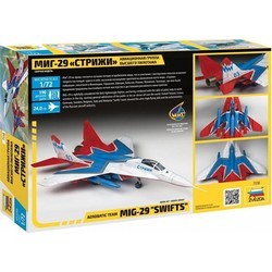 Сборная модель Zvezda Aerobatic Team Mig-29 Swifts (1:72)