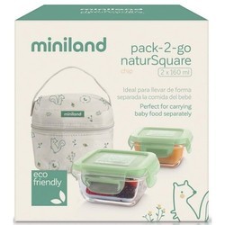 Термосумка Miniland Pack-2-Go Natursquare