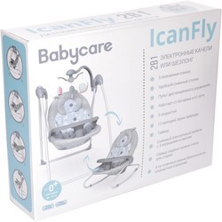 Кресло-качалка Baby Care Icanfly 2 in 1 (бежевый)