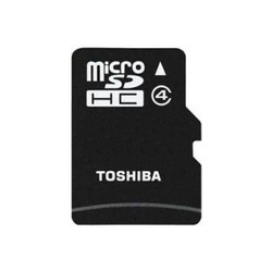 Карты памяти Toshiba microSDHC Class 4 4Gb