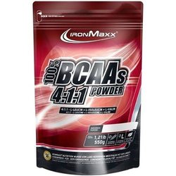 Аминокислоты IronMaxx 100% BCAAs 4-1-1 550 g