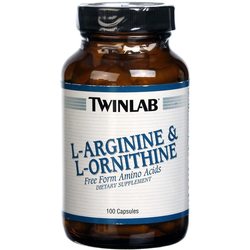 Аминокислоты Twinlab L-Arginine/L-Ornithine