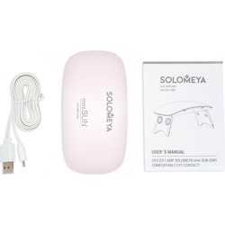 Лампа для маникюра Solomeya Sun UV/LED 6 (розовый)