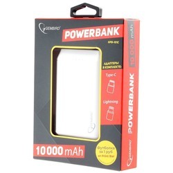 Powerbank аккумулятор Gembird GPB-101 (черный)