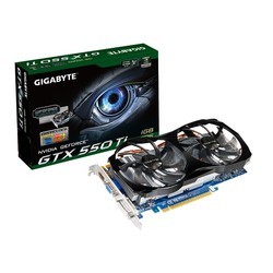 Видеокарты Gigabyte GeForce GTX 550 Ti GV-N550WF2-1GI