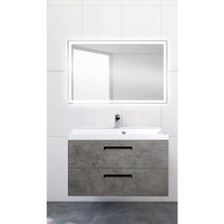 Тумба под умывальник BelBagno Aurora 90 (серый)