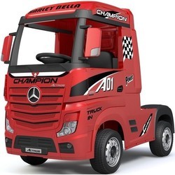 Детский электромобиль Barty Mercedes-Benz Actros HL358 (красный)