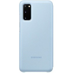 Чехол Samsung LED View Cover for Galaxy S20 (синий)